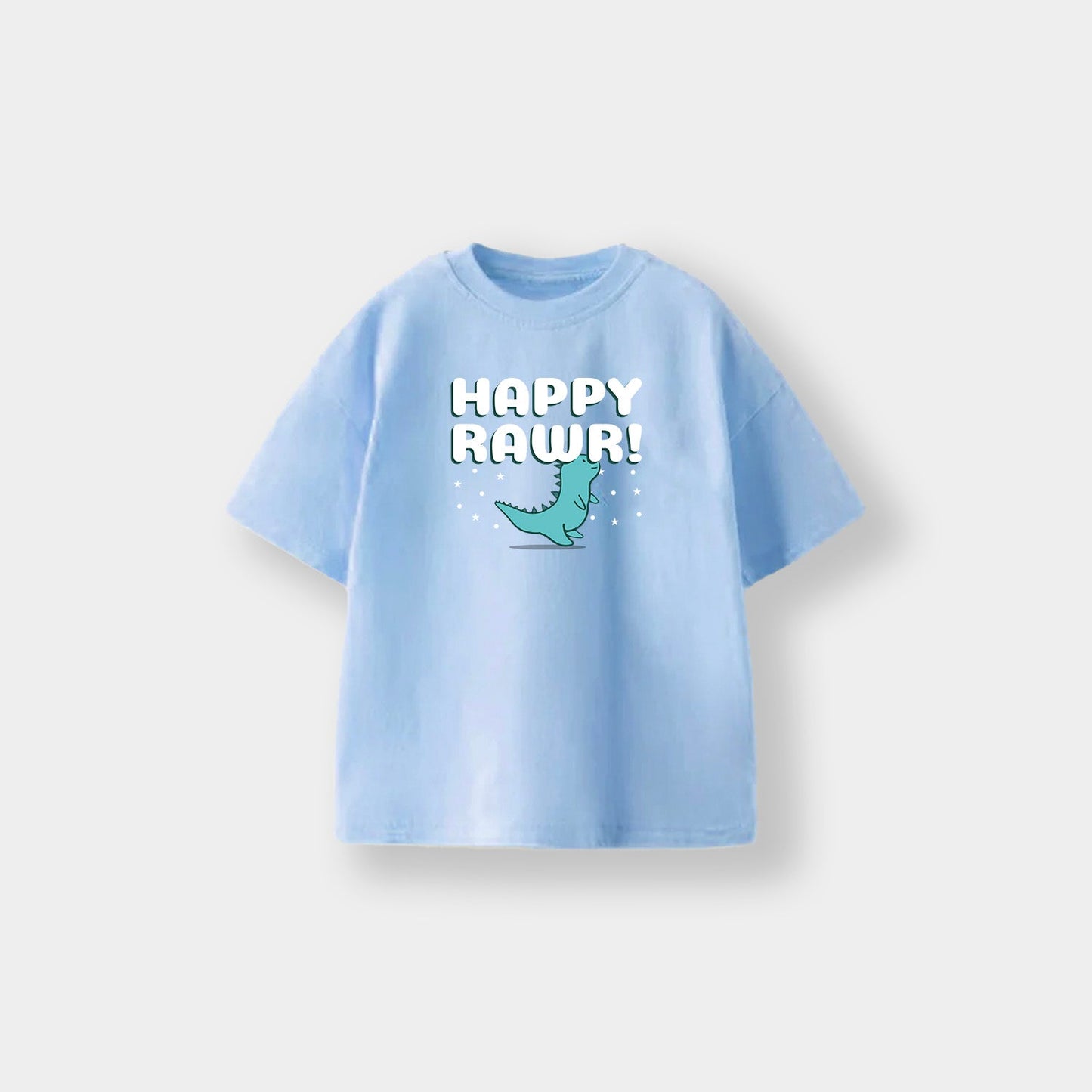 Happy Rawr Kids T-Shirt (0-6 Year)
