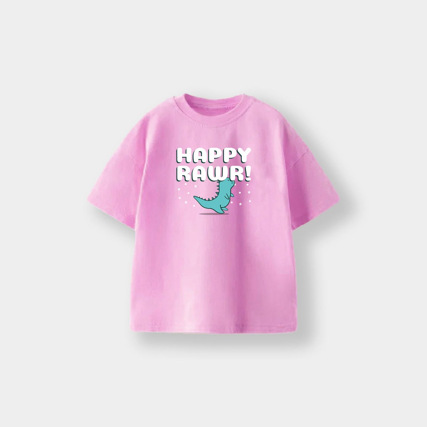 Happy Rawr Kids T-Shirt (0-6 Year)