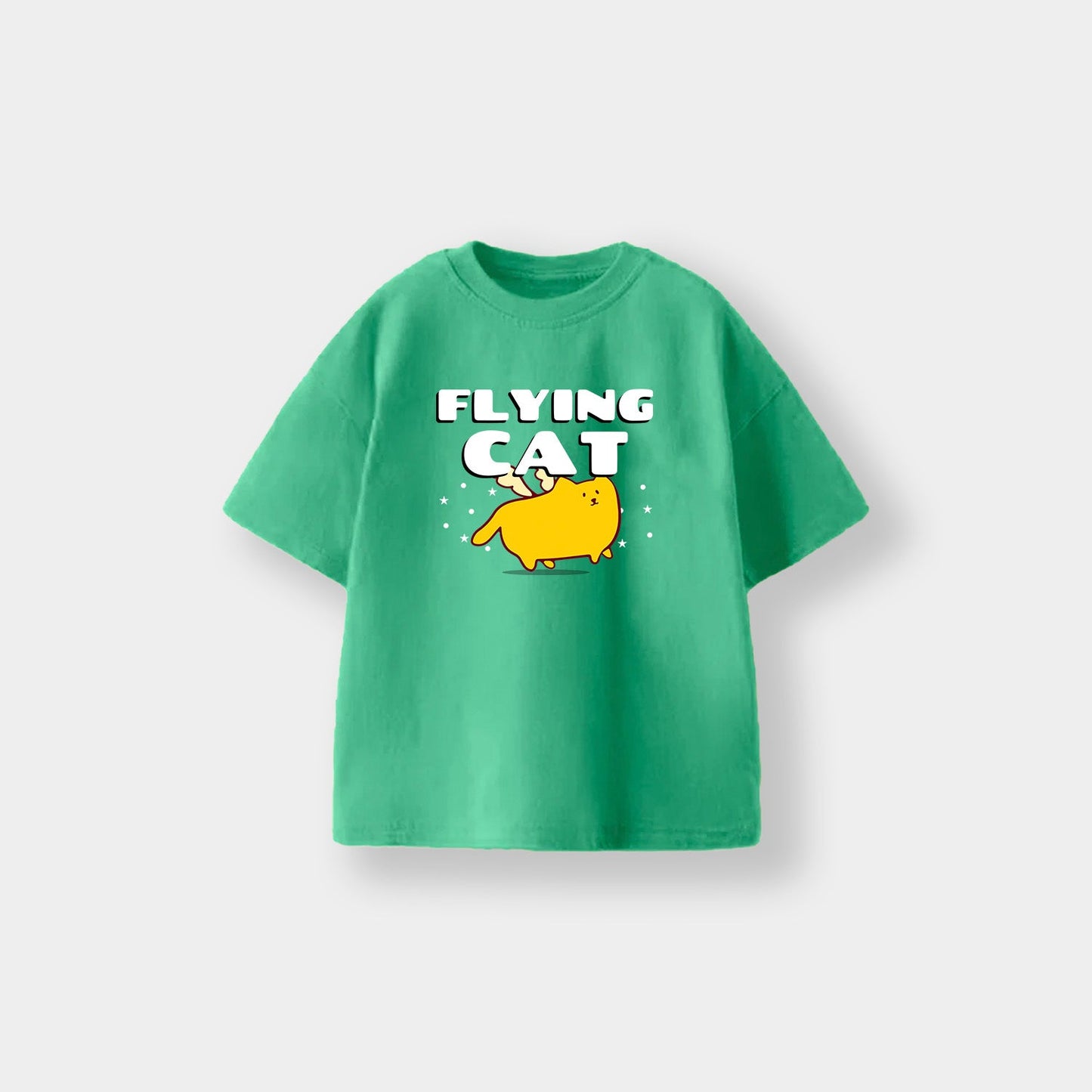 Flying Cat Kids T-Shirt (0-6 Year)