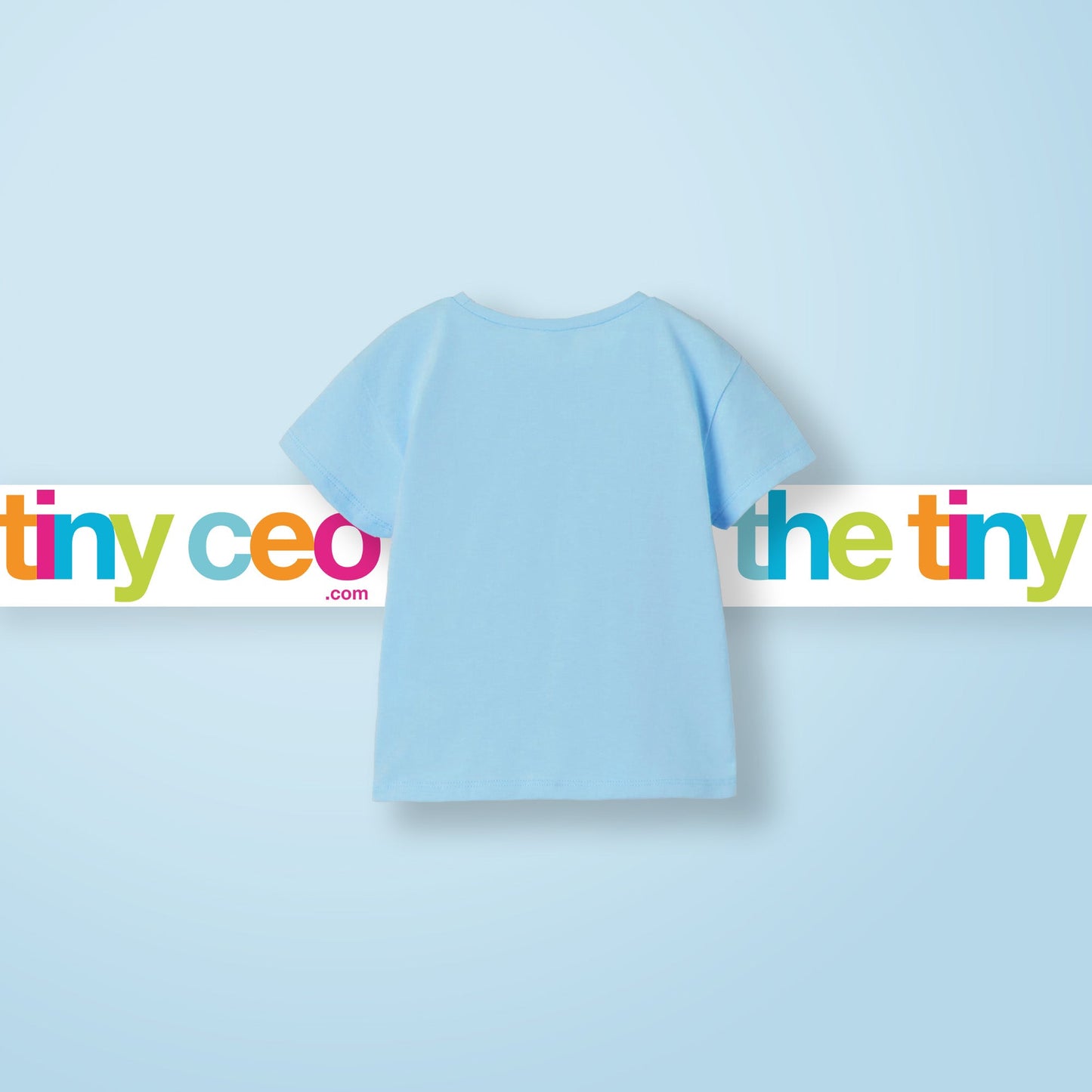 Basic Cotton T-Shirt (Sky Blue)