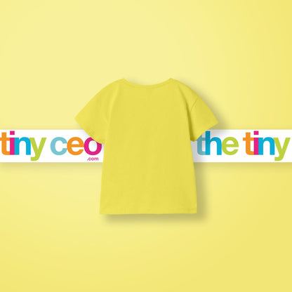 Basic Cotton T-Shirt (Lemon Yellow)